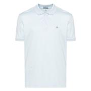 Logo Patch Polo Shirt C.p. Company , Blue , Heren