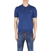 Sportief Jersey Shirt Dsquared2 , Blue , Heren