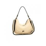 Praktische Handtas Marty met Ritssluiting Gabs , Beige , Dames