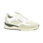 Witte Runner Sneakers Floris van Bommel , White , Heren