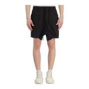 Lage kruis katoenen Bermuda shorts Thom Krom , Black , Heren