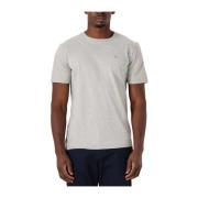 Grijze Logo T-shirt voor heren Scotch & Soda , Gray , Heren