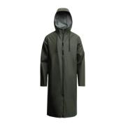 Waterdichte parka met capuchon voor mannen Stutterheim , Green , Heren