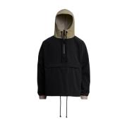 Waterdichte Matte Anorak met Kleurblokken Stutterheim , Black , Heren