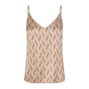 Paisley Print Camisole Top Bell Blush Dea Kudibal , Multicolor , Dames