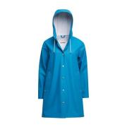 Stockholm Hilltop Raincoat Stutterheim , Blue , Dames