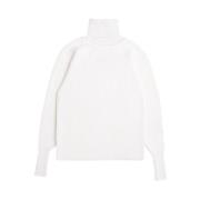 Merino Roll-neck Sweater Stutterheim , White , Unisex