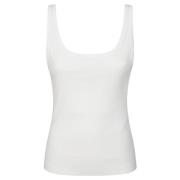 Stijlvolle Tanktop voor Vrouwen MM6 Maison Margiela , White , Dames