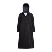 Print Matte Raincoat Stutterheim , Black , Dames