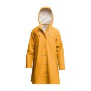 A-lijn Waterdichte Regenjas voor Vrouwen Stutterheim , Yellow , Dames