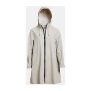 Lichtgewicht Rits Matte Regenjas Stutterheim , Beige , Dames