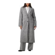 Paillet Lang Blazer voor Dames Alix The Label , Gray , Dames