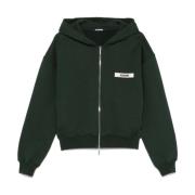 Bosgroene Hooded Ritsjas Jacquemus , Green , Heren