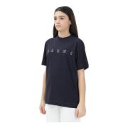 Blauw T-shirt met korte mouwen van jersey Marni , Blue , Dames