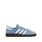 Blauwe Suède Lage Sneakers Adidas , Blue , Heren