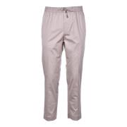 Katoen Elastaan Broek Calvin Klein , Beige , Heren