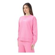 Roze Crewneck Trui Lente Zomer Dsquared2 , Pink , Dames