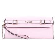 Elegante Clutch Tas Guess , Pink , Dames