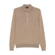 Beige T-shirts en Polos Tom Ford , Beige , Heren