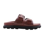 Stijlvolle Zomer Slippers UGG , Brown , Heren