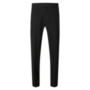 Elegante Zwarte Broek voor Mannen Selected Homme , Black , Heren