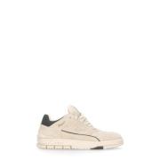 Beige Suède Leren Sneakers Vrouwen Axel Arigato , Beige , Heren