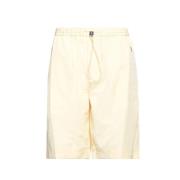 Nylon Trekkoord Shorts Gemaakt in Italië Jil Sander , Yellow , Heren