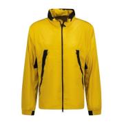 Heiji Jas met Mesh Panelen Moncler , Yellow , Heren