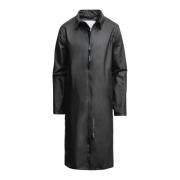 Lichtgewicht Waterdichte Parka Stutterheim , Black , Dames