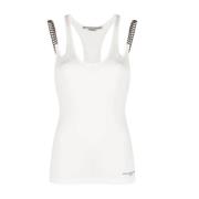 Kettingtop met Logodetail Stella McCartney , White , Dames