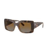 Trendy Gepolariseerde Zonnebril Vogue , Brown , Dames