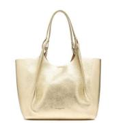 Moderne leren tas Gianni Chiarini , Yellow , Dames