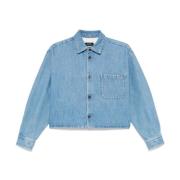 Stijlvolle Samantha Brodee Overshirt A.p.c. , Blue , Dames