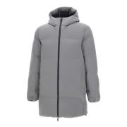 Grijze Parka Jas Waterdicht Winddicht Herno , Gray , Heren