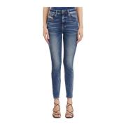 Hoge Taille Slim Jeans 1984 Diesel , Blue , Dames