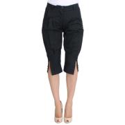 Long Shorts Ermanno Scervino , Black , Dames