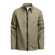 Lichtgewicht Waterdicht Overshirt Stutterheim , Green , Heren