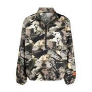 Camouflage Windbreaker met Logodetail Heron Preston , Multicolor , Her...