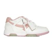 Roze Low-Top Ooo Sneakers Off White , Multicolor , Dames