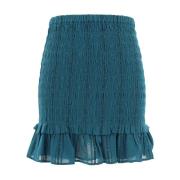 Ruche Effect Mini Rok Vrouwen Isabel Marant Étoile , Green , Dames