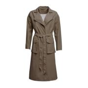 Lichtgewicht Waterdichte Trenchcoat Stutterheim , Green , Dames