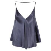 Stijlvolle Etienne Jurk Semicouture , Blue , Dames