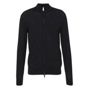 Blauwe Cardigan Sweater Essentials Collectie Armani , Blue , Heren