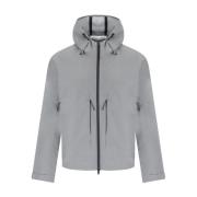 Wind Jackets Emporio Armani , Gray , Heren