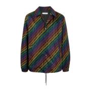 Regenboogketting Nylonjas Mannen Givenchy , Multicolor , Heren