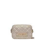 Ivoor Schoudertas Trendy Elegant Moschino , Beige , Dames