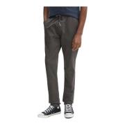 Stretch Katoenen Casual Broek - Rechte Pasvorm Tommy Jeans , Gray , He...