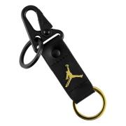 Zwarte Jumpman Sleutelhanger Jordan , Black , Unisex