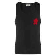 Stijlvolle Tanktop voor Vrouwen A Paper Kid , Black , Dames