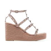 Prachtige Rockstud Sleehakken Valentino Garavani , Pink , Dames